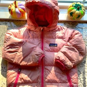 Girls 3T Patagonia hi-loft down puffer WARM